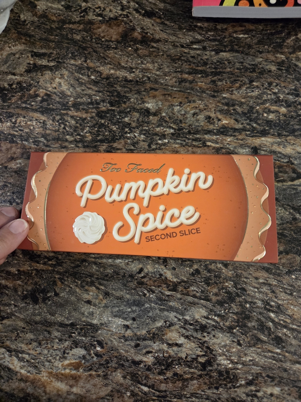 Too Faced Pumpkin Spice Second Slice Eyeshadow Palette - Orange Brand New
